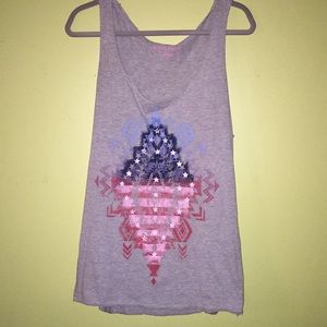 Rebellious One American Flag Tank Top